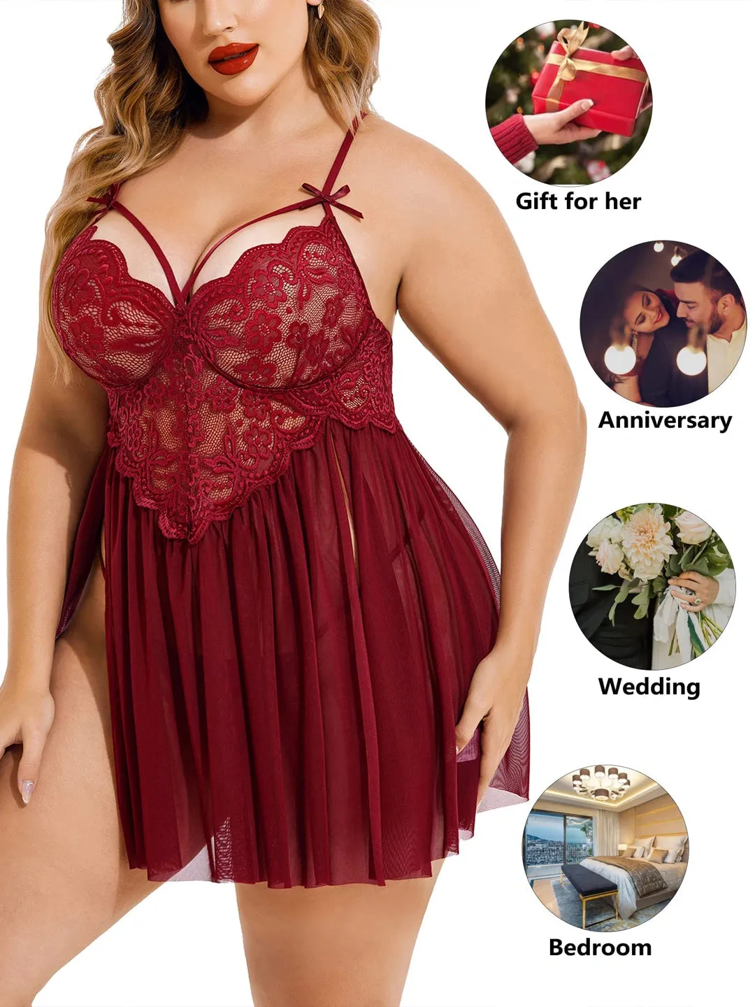 Ruffle Romance Babydoll