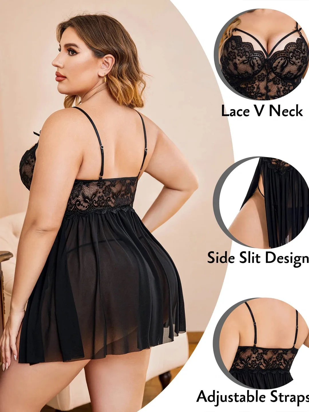 Ruffle Romance Babydoll