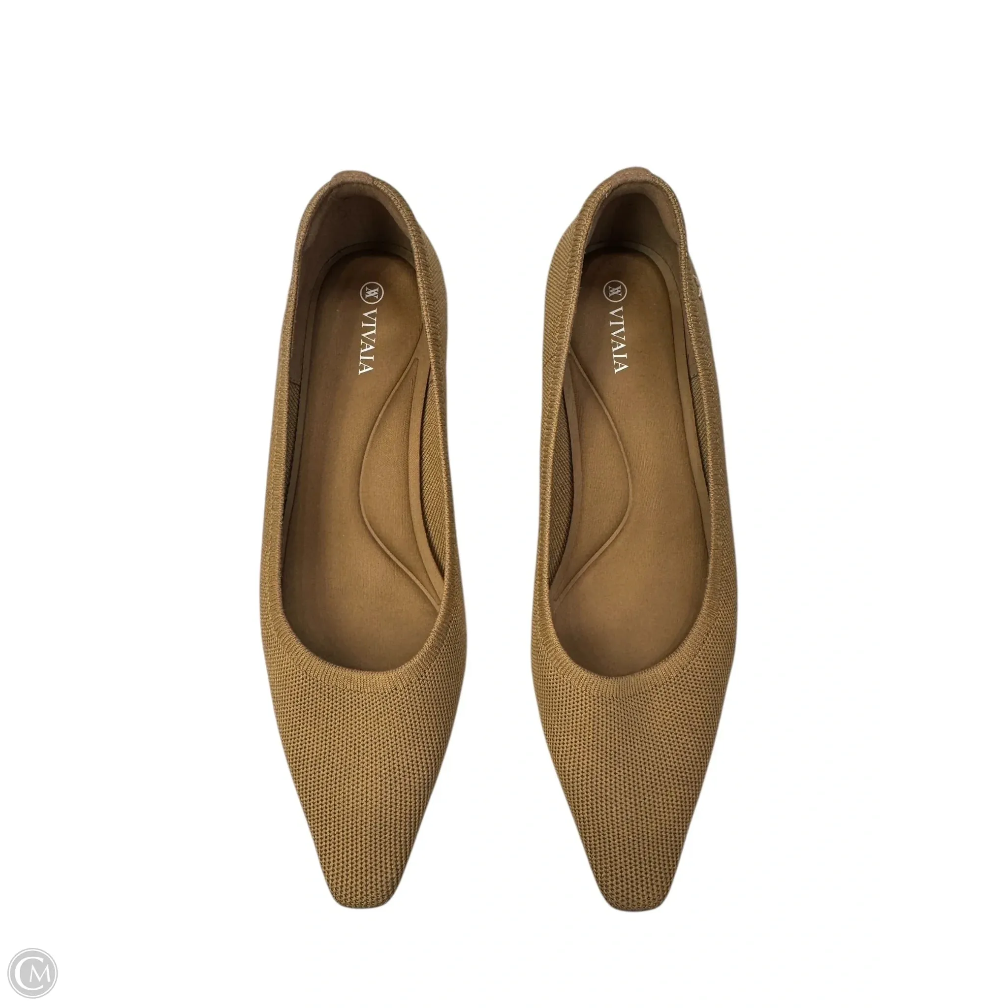 Shoes Flats By Cmc In Tan, Size: 11