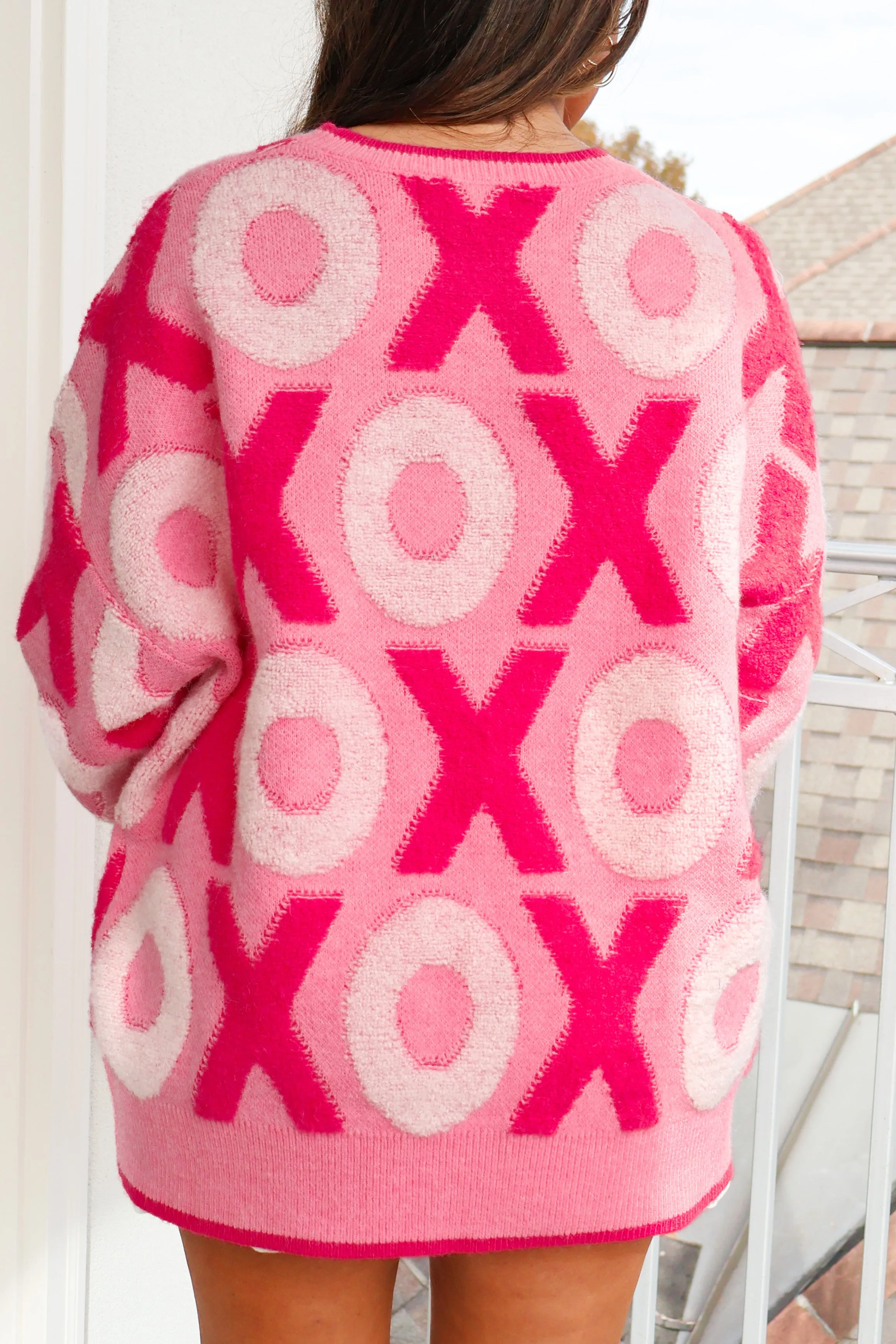 Simple Love Fuzzy Oversized Sweater