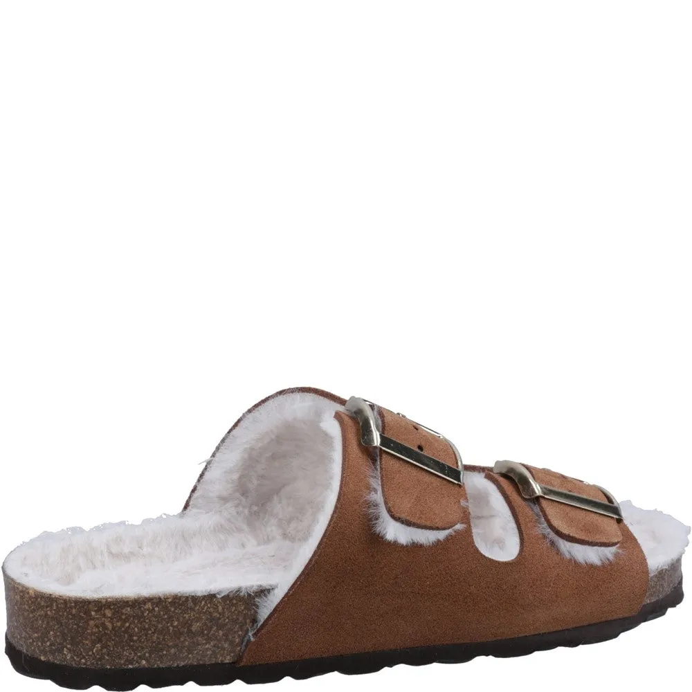 Tan Jessie Mule Slipper