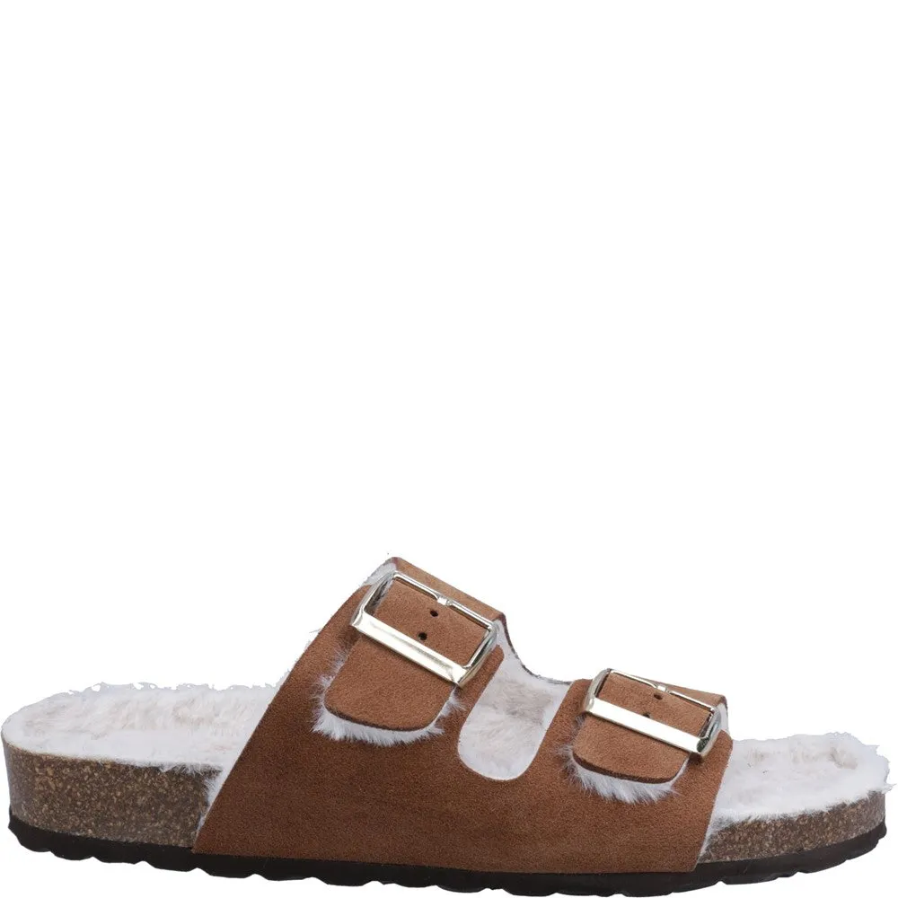 Tan Jessie Mule Slipper