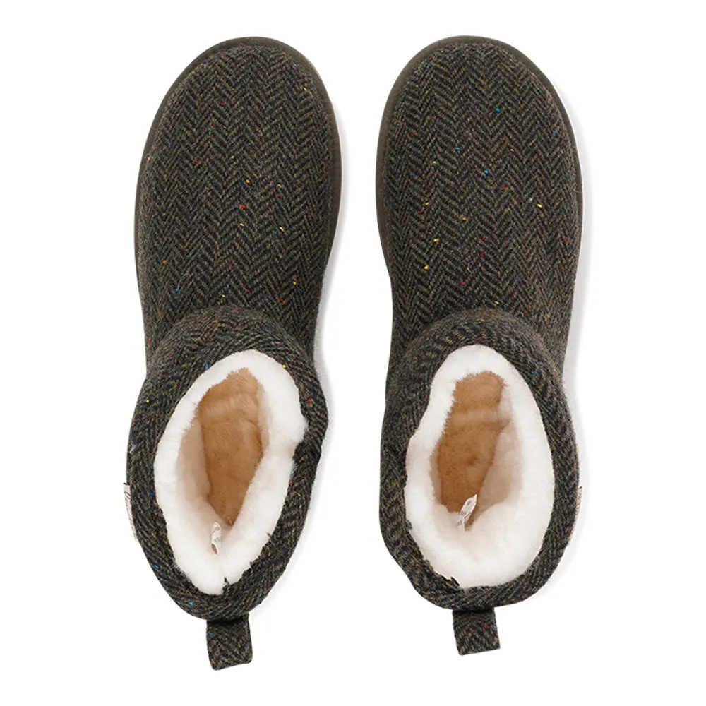Tatlow Wool - Wool Boots with Shearling Lining