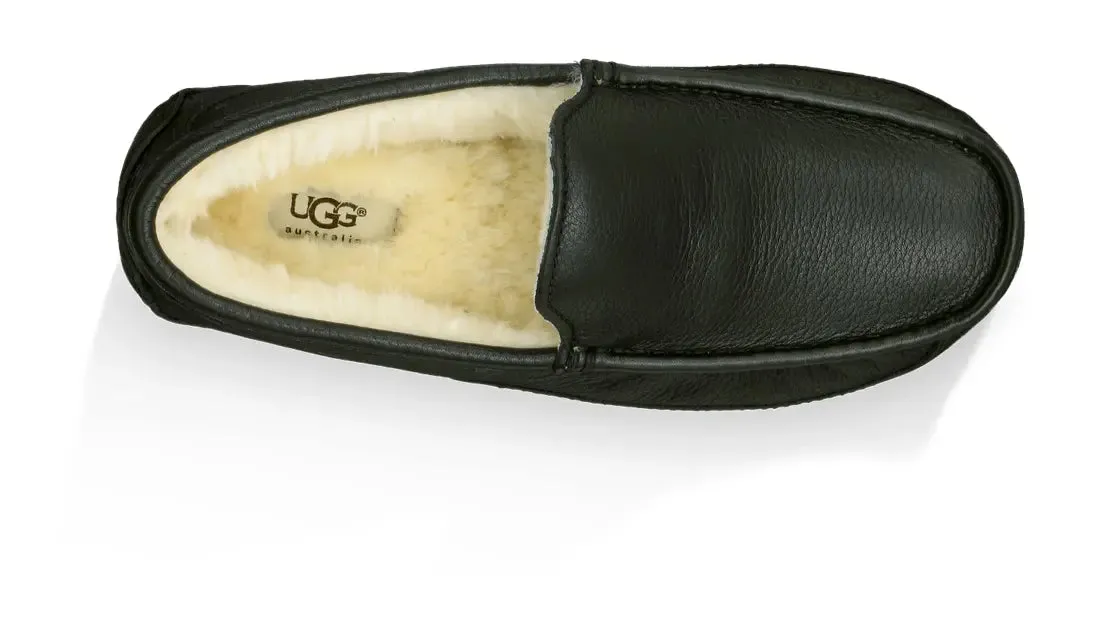 The Men’s UGG Ascot (Leather) Slipper – Timeless Style & Everyday Comfort