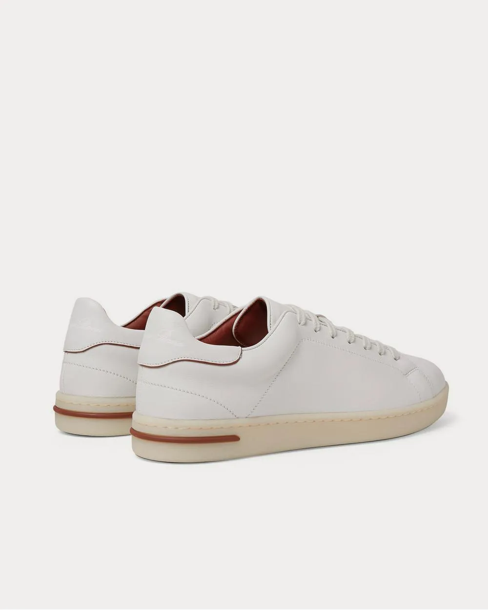 Traveller Walk Leather  White low top sneakers