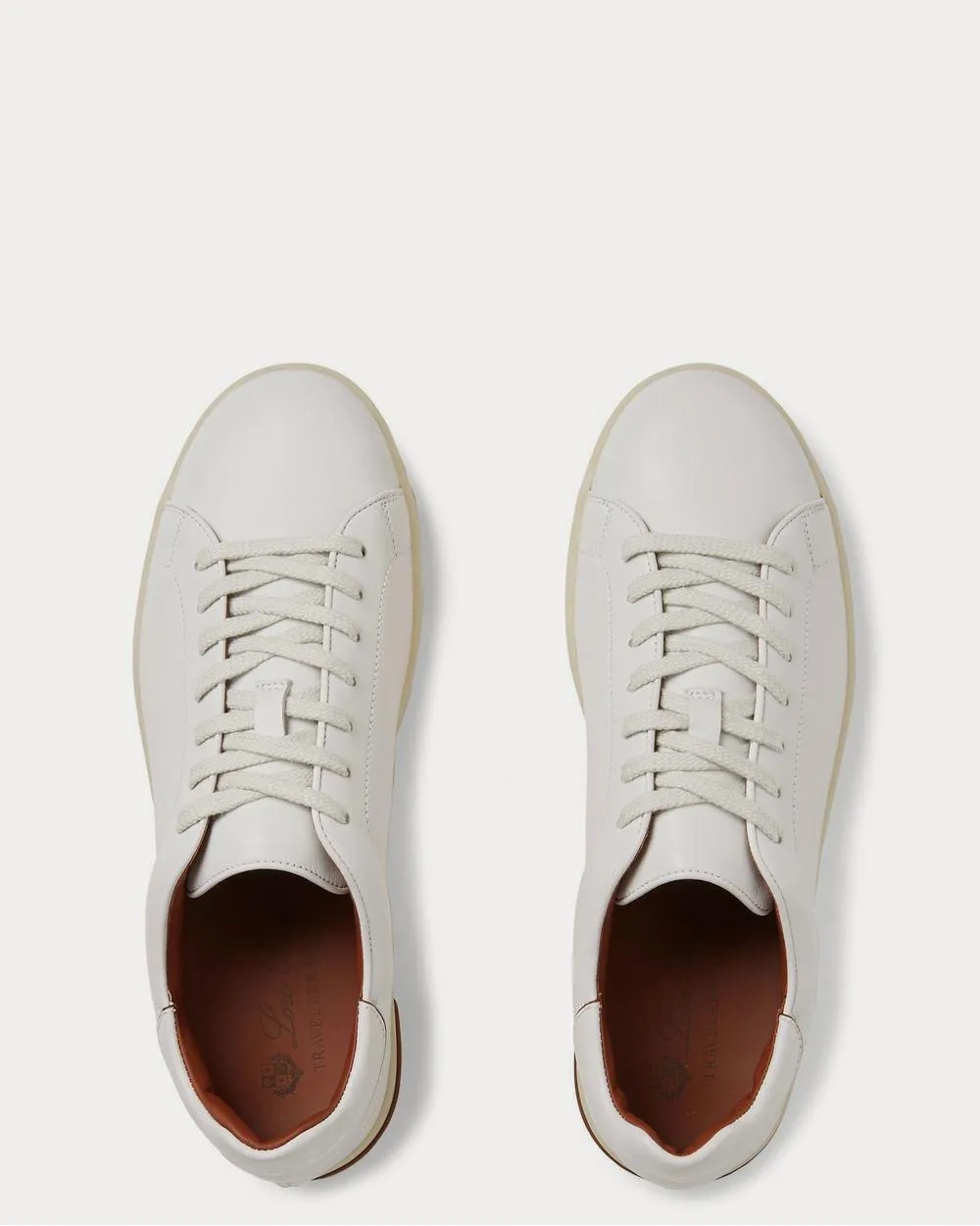 Traveller Walk Leather  White low top sneakers