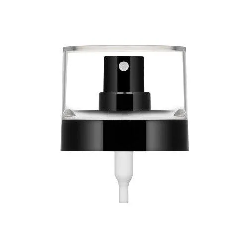 Wide Glossy Black Spray Pump   Cover