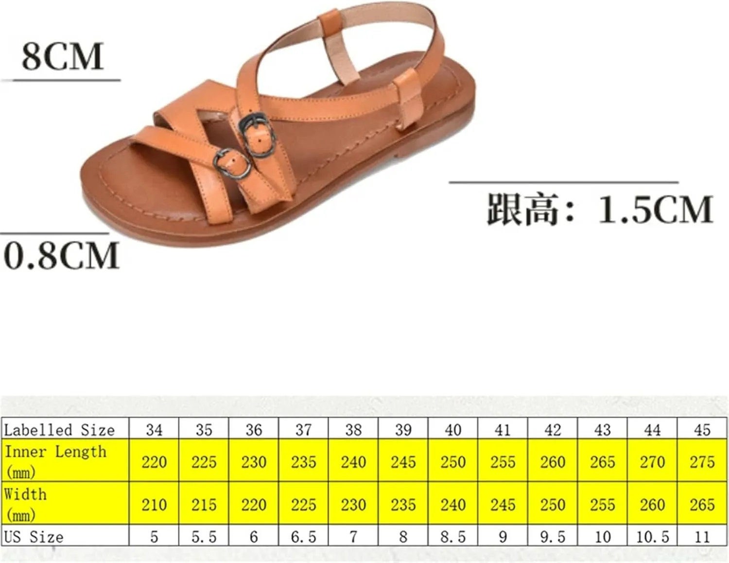Women's Cow Genuine Leather Moccasins - 1.5cm Vintage Summer Slip-On