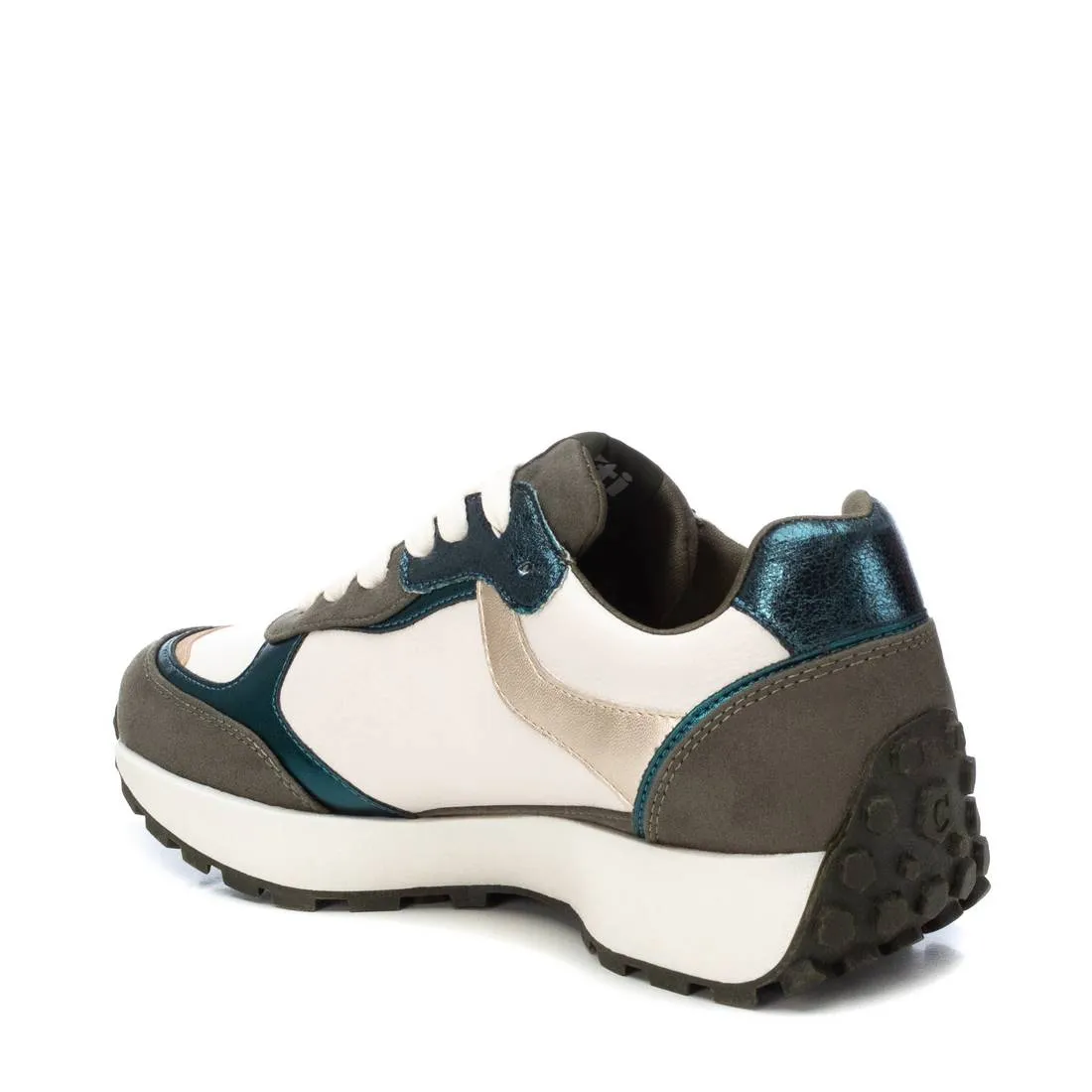 XTI Womens Trainer 142970 Khaki